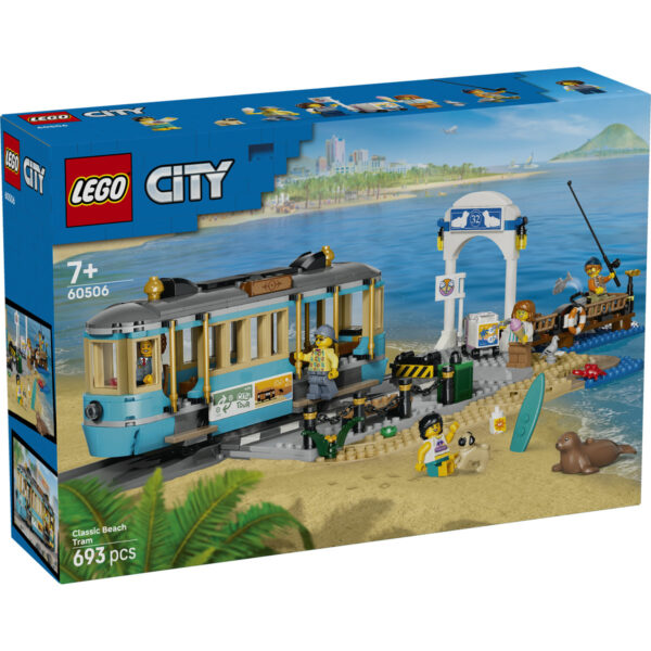 LEGO City - Tramvai de plajă clasic 60506, 693 piese