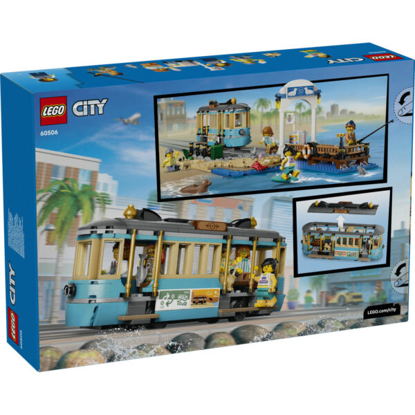 LEGO City - Tramvai de plajă clasic 60506, 693 piese