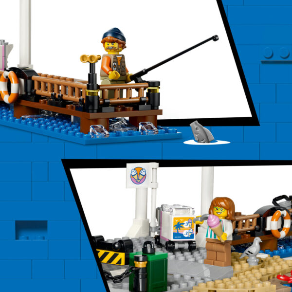 LEGO City - Tramvai de plajă clasic 60506, 693 piese