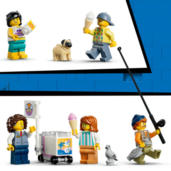 LEGO City - Tramvai de plajă clasic 60506, 693 piese