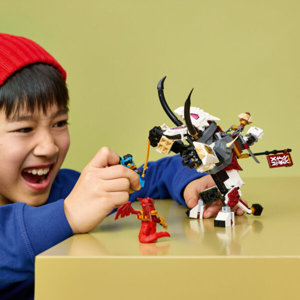 LEGO Ninjago - Zilvar și monstrul dragon Grimtak 71863, 232 piese