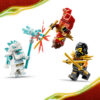 LEGO Ninjago - Vehiculele transformabile ale lui Kai și Cole 71864, 394 piese