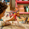 LEGO Ninjago - Robotul dragon transformator al lui Wyldfyre 71868, 821 piese