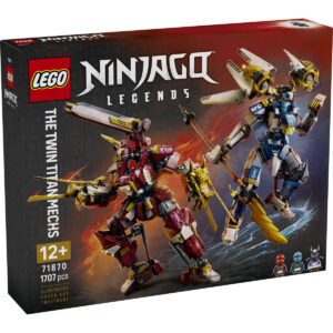LEGO Ninjago - Roboții Titan gemeni 71870, 1707 piese