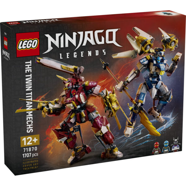 71870-lego-ninjago-1 LEGO Ninjago - Roboții Titan gemeni 71870, 1707 piese