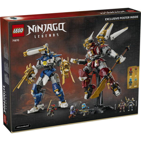 71870-lego-ninjago-2 LEGO Ninjago - Roboții Titan gemeni 71870, 1707 piese