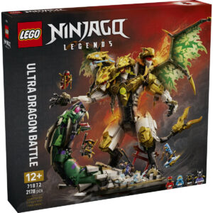 LEGO Ninjago - Impresionanta bătălie a dragonului 71872, 2178 piese
