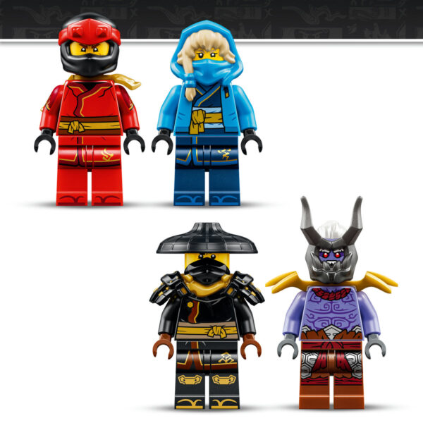 LEGO Ninjago - Impresionanta bătălie a dragonului 71872, 2178 piese
