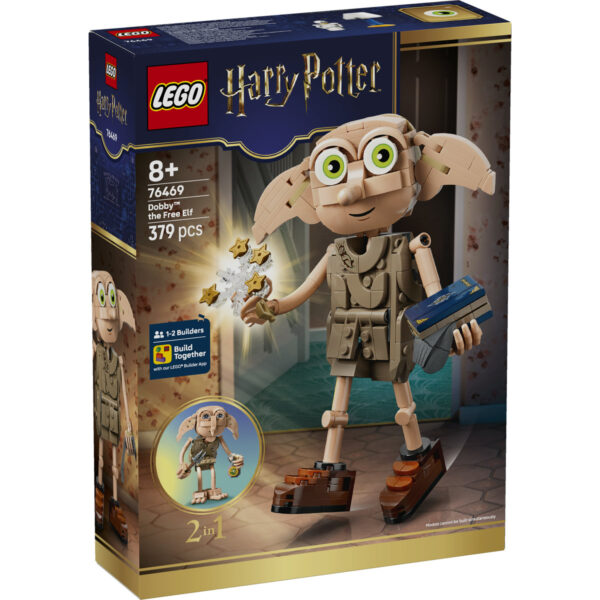 LEGO Harry Potter - Dobby, spiridușul liber 76469, 379 piese