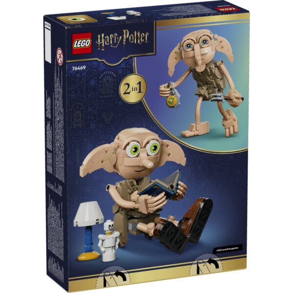 LEGO Harry Potter - Dobby, spiridușul liber 76469, 379 piese