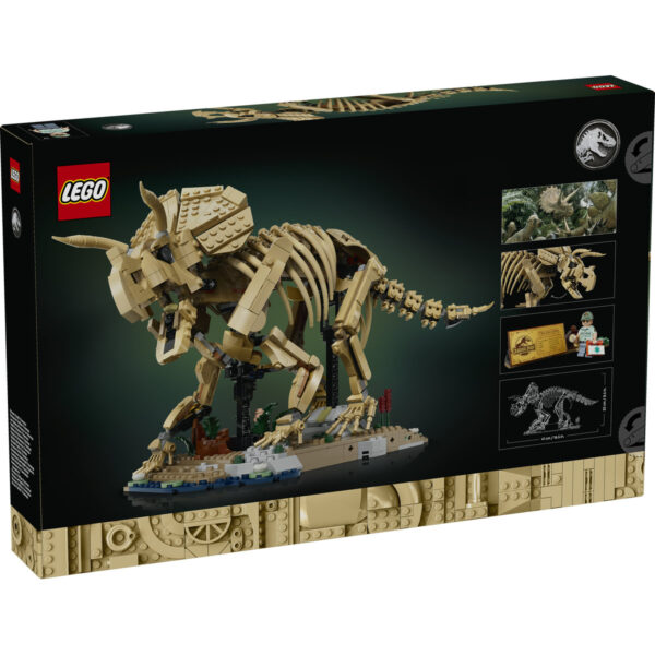 LEGO Jurassic World - Fosile de dinozaur: Triceratops 77985, 1154 piese