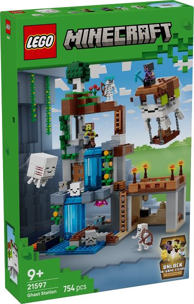 21597-1 Lego Minecraft 21597 - Stație de mobi Ghast, 754 piese