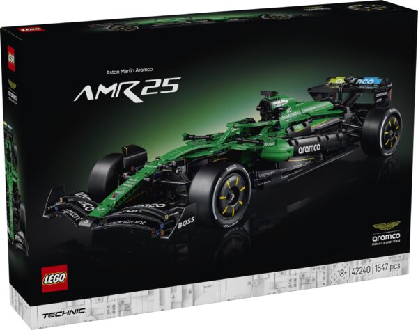 Lego Technic 42240 - Mașina F1® Aston Martin Aramco AMR25
