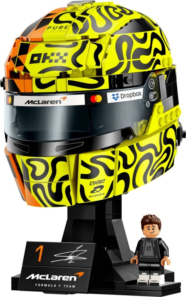 Lego Editions 43023 - Casca lui Lando Norris McLaren Mastercard F1 Team, 793 piese