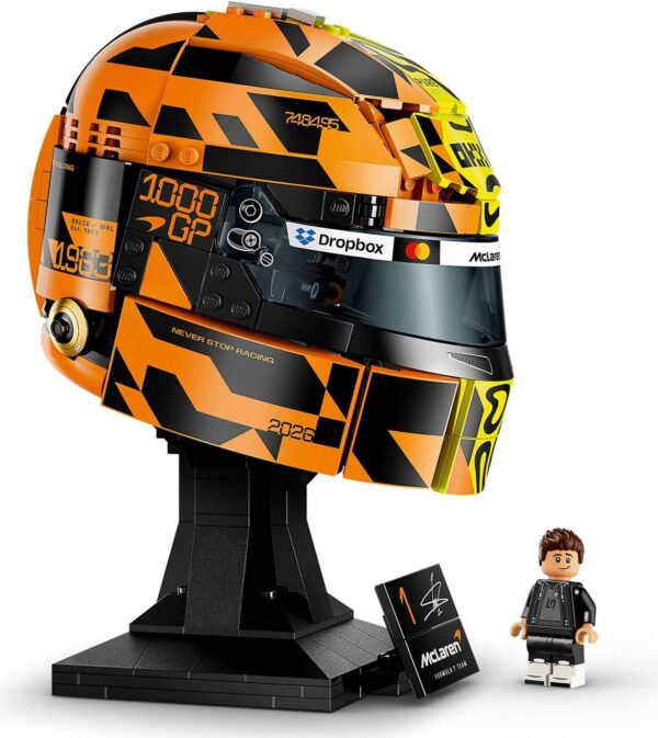 Lego Editions 43023 - Casca lui Lando Norris McLaren Mastercard F1 Team, 793 piese