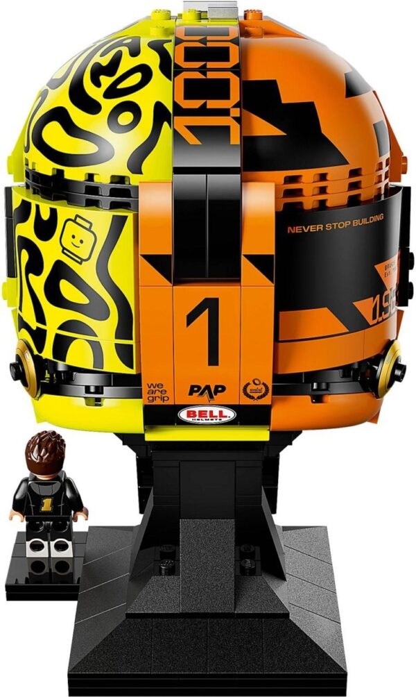 Lego Editions 43023 - Casca lui Lando Norris McLaren Mastercard F1 Team, 793 piese