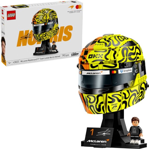 Lego Editions 43023 - Casca lui Lando Norris McLaren Mastercard F1 Team, 793 piese