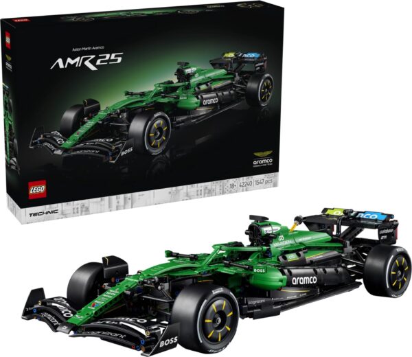 Lego Technic 42240 - Mașina F1® Aston Martin Aramco AMR25