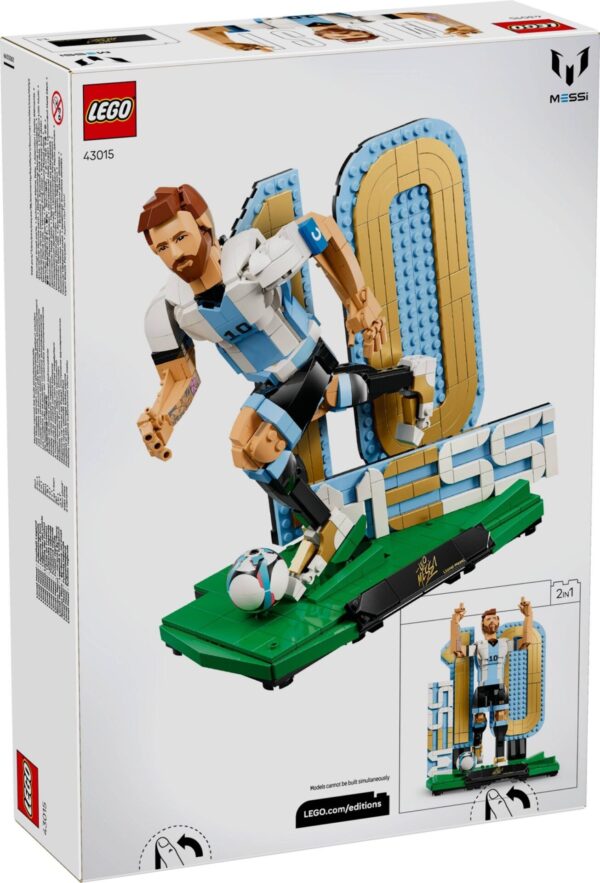 LEGO® Editions - Lionel Messi – Legenda a fotbalului 43015, 958 piese