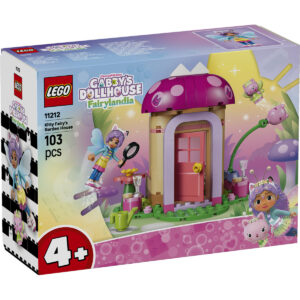 LEGO Gabby s Dollhouse - Căsuța din grădină a Miau-Zânei 11212, 103 piese