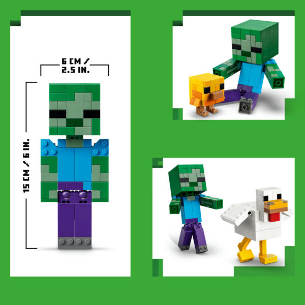 21582-lego-minecraft-4 LEGO Minecraft - Jocheu de găini 21582, 344 piese