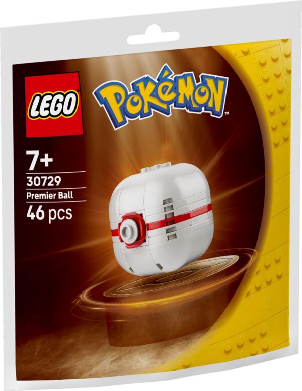 LEGO Pokemon - Premier Ball 30729, 46 piese