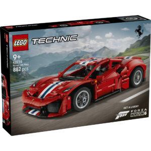 LEGO Technic - Mașina Ferrari 488 PISTA 42235, 882 piese