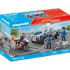 Playmobil - Jucarie de rol politisti in urmarirea hotului - PM71811