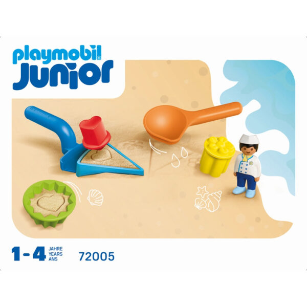 Playmobil - Junior Jucarii de nisip pentru micii bucatari - PM72005