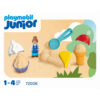 Playmobil - Junior Jucarii de nisip pentru pasionatii de inghetata - PM72006
