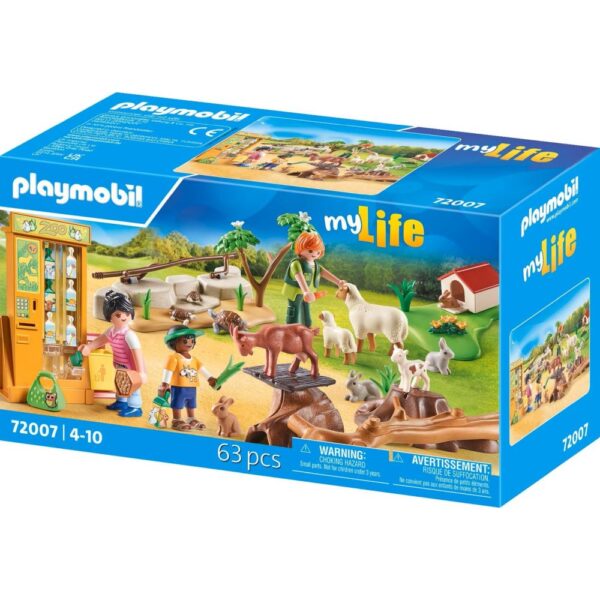 Playmobil - Jucarie de rol mini gradina zoologica - PM72007