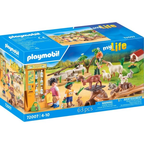 Playmobil - Jucarie de rol mini gradina zoologica - PM72007