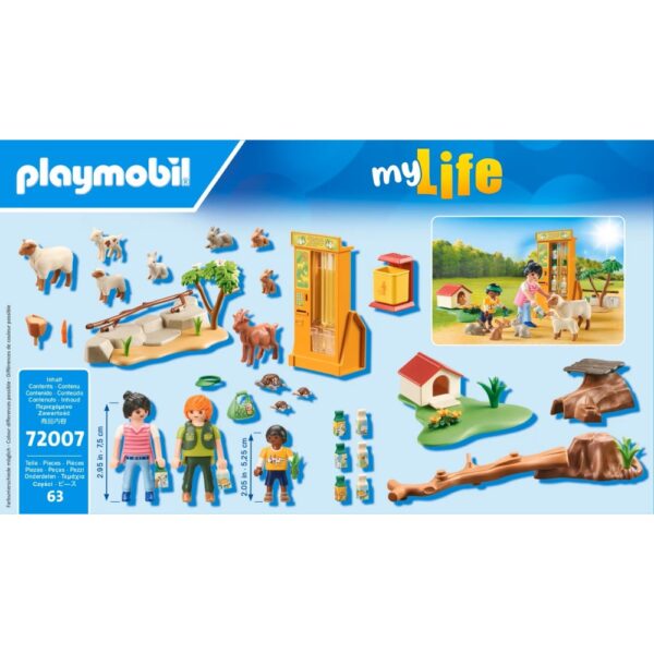 Playmobil - Jucarie de rol mini gradina zoologica - PM72007