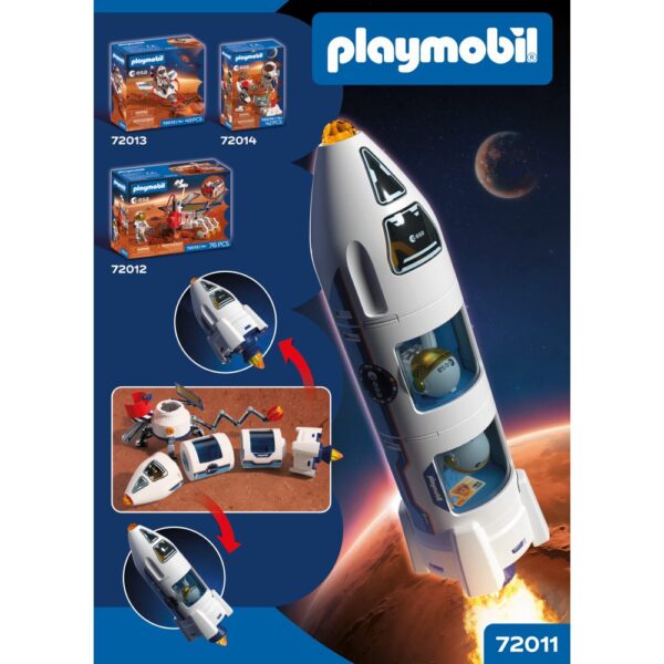 Playmobil - ESA Racheta spatiala pentru explorarea planetei Marte - PM72011