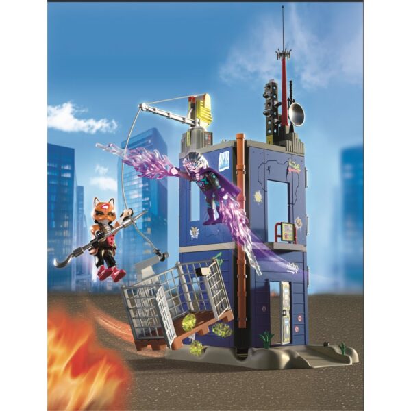 Playmobil - Jucarie de rol Atac asupra turnul eroilor - PM72022