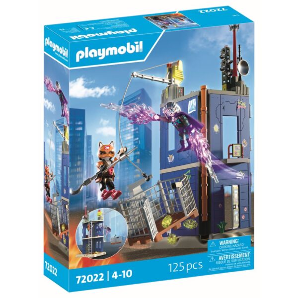 Playmobil - Jucarie de rol Atac asupra turnul eroilor - PM72022