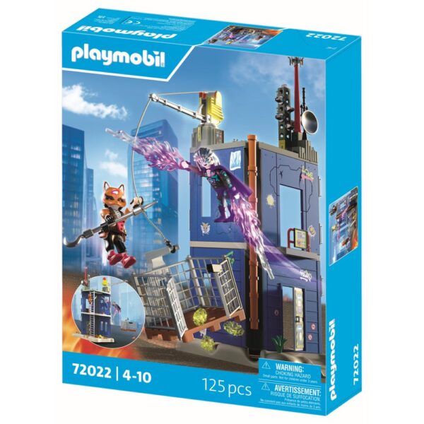 Playmobil - Jucarie de rol Atac asupra turnul eroilor - PM72022
