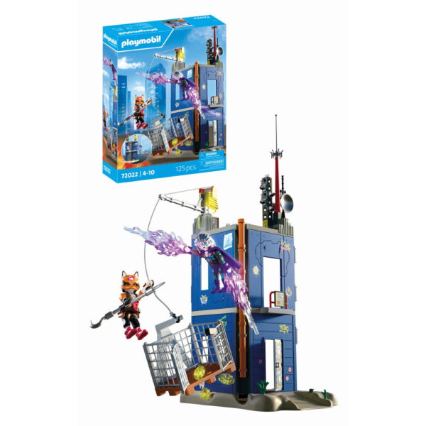 Playmobil - Jucarie de rol Atac asupra turnul eroilor - PM72022