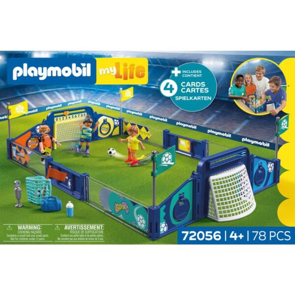 Playmobil - Jucarie de rol stadion de fotbal - PM72056