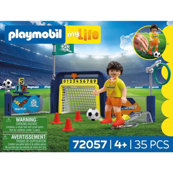 Playmobil - Jucarie de rol arena de antrenament fotbal - PM72057