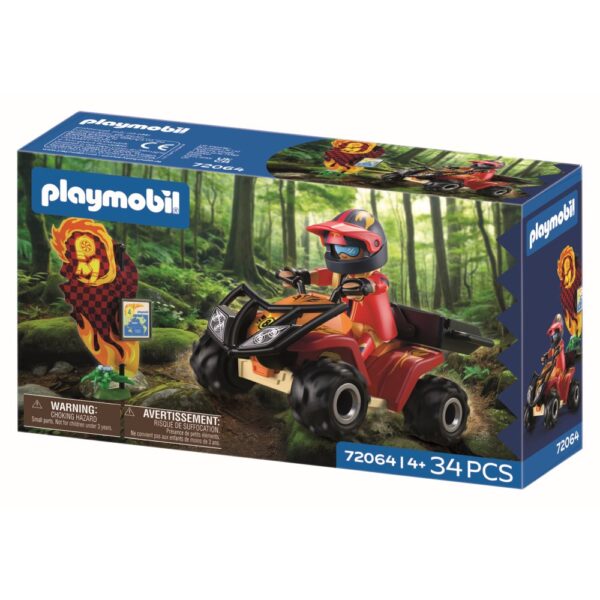 Playmobil - Quad off road pentru aventura si explorare - PM72064
