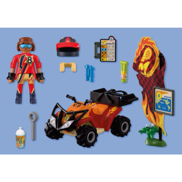 Playmobil - Quad off road pentru aventura si explorare - PM72064
