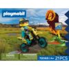 Playmobil - Motocicleta off road pentru aventura si explorare - PM72065