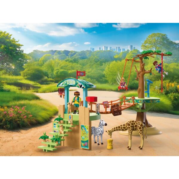 Playmobil - Jucarie de rol Parc de escalada in salbaticie - PM72070