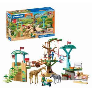 Playmobil - Jucarie de rol Parc de escalada in salbaticie - PM72070