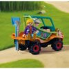 Playmobil - Jucarie de rol Ingrijitor zoo cu vehicul - PM72072