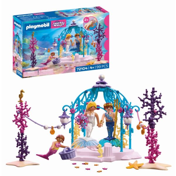 Playmobil - Jucarie de rol Nunta subacvatica - PM72104