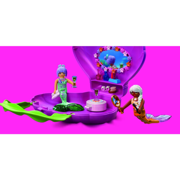 Playmobil - Jucarie de rol Geanta scoica a sirenei - PM72105