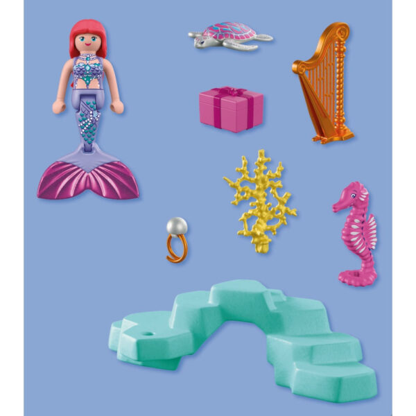 Playmobil - Jucarie de rol Sirena si cadou - PM72107