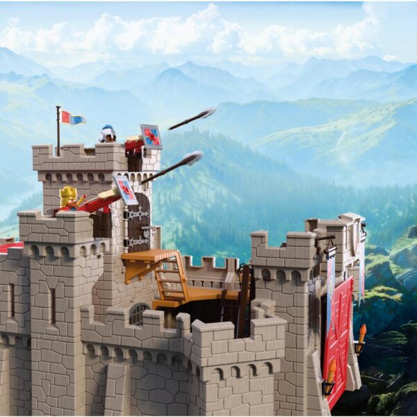 Playmobil - Jucarie de rol Castelul mare al cavalerilor Leu - PM72112